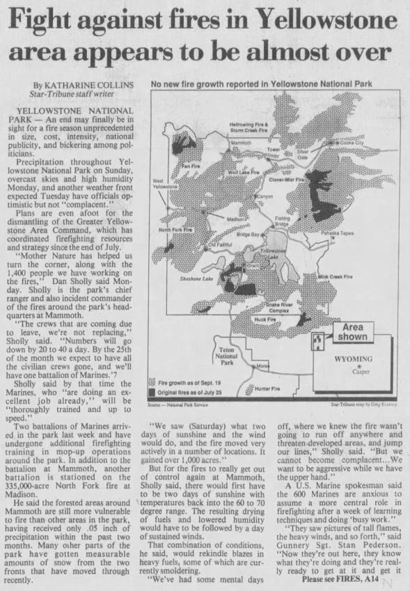 Clipping from Casper Star-Tribune